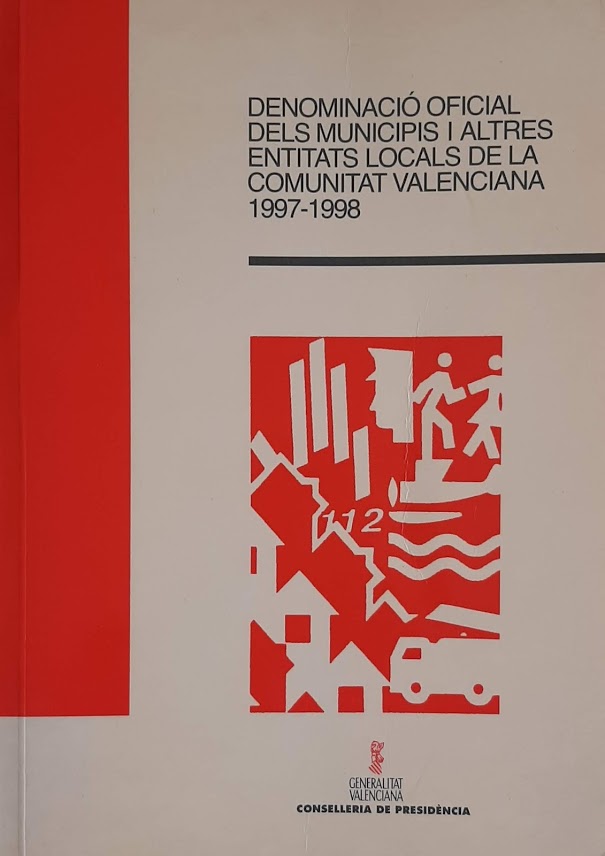 Denominació oficial dels municipis i altres entitats locals de la Comunitat Valenciana (1997-1998)