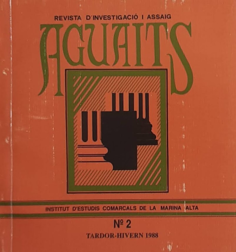 Aguaits. Nº 2. Tardor - Hivern 1988