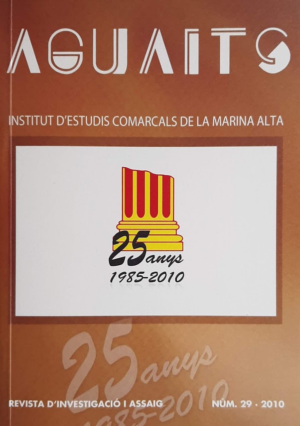 Aguaits. 25 anys (1985-2010). Nº 29