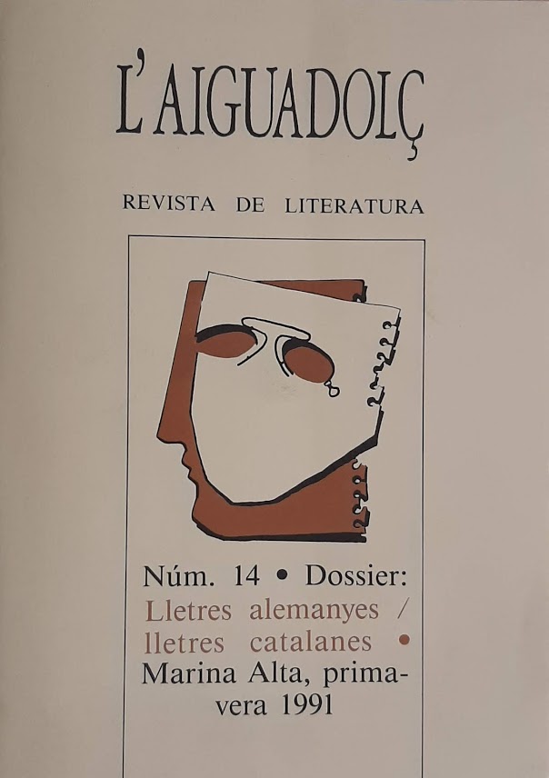 L'Aiguadolç. Nº 14. Lletres alemanyes / lletres catalanes. Marina Alta, primavera 1991