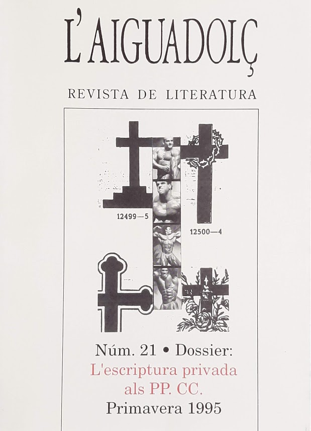 L'Aiguadolç. Nº 21. L'escriptura privada als PP.CC. Primavera 1995